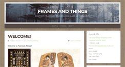 Desktop Screenshot of framesandthings.com